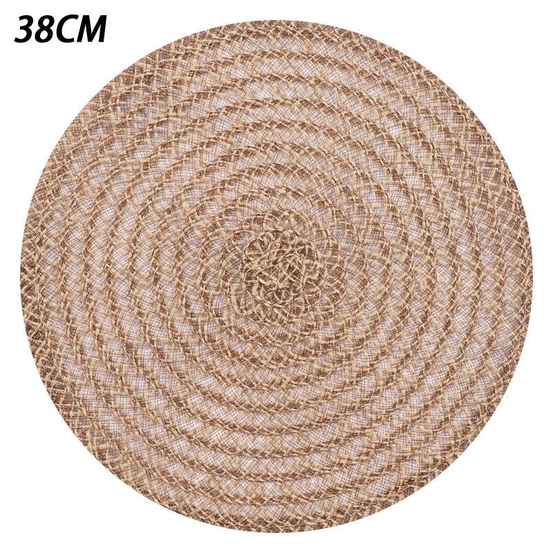 Heat-resistant Non-slip Table Mats Farmhouse Boho Dining Decor Qme A4 0