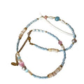 Fashion Natural Stone Freshwater Pearl Collar Chain Necklace Women Qme A1