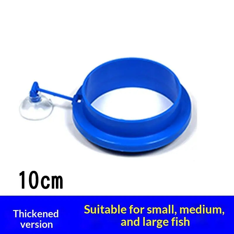 Aquarium Feeding Ring Fish Tank Floating Food Tray Feeder Square Qme A1