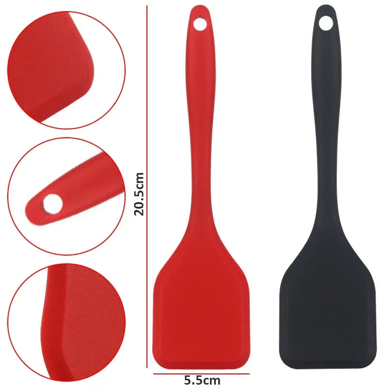 Silicone Cooking Leakage Spatula Dense Shovel Fried Fishomelette Qme