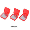 TFAAI 60Pcs/Box Ultra-strong Double-sided Adhesive Tape Transparent Non-marking Washable Mounting Sticky Double Faced Tapes Qme 180pcs With Box