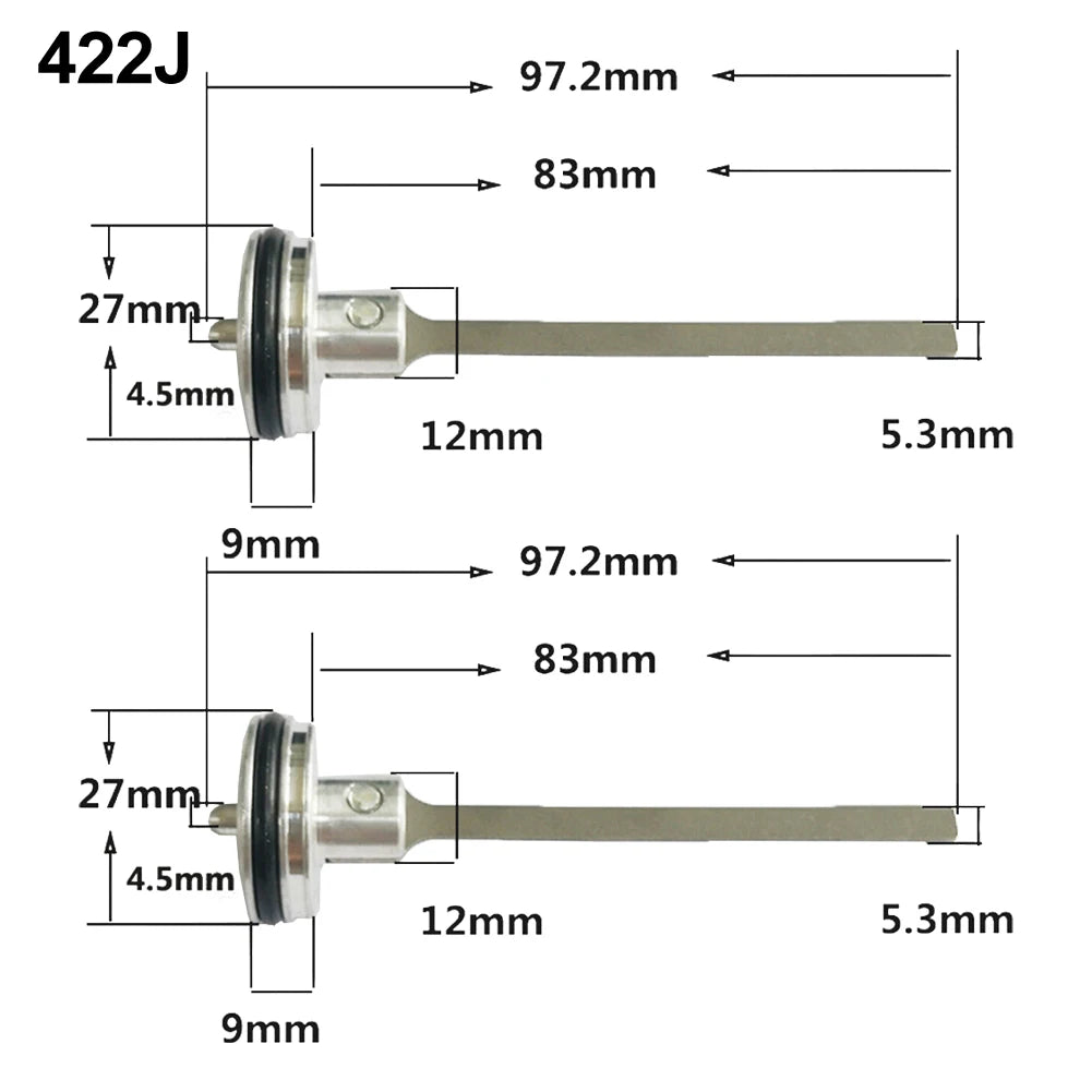 Pneumatic Nailer Needle Pins Compatible With For F30D,For F30G,T50DC,ST64,P625B,1013J,422J Air Nailer Replacement Parts Qme 422J
