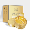 Skincare Products 24K Gold Hyaluronic Acid Eye Mask Remove Dark Qme Golden