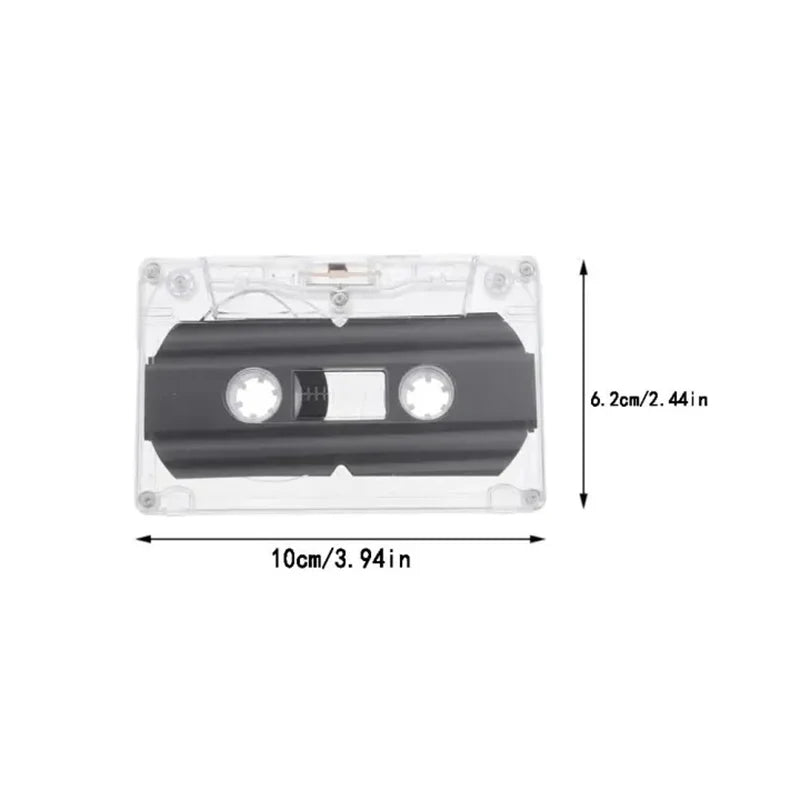 Blank Cassette Tape, Standard Recording Tape, For Use With Voice Music Players. Qme