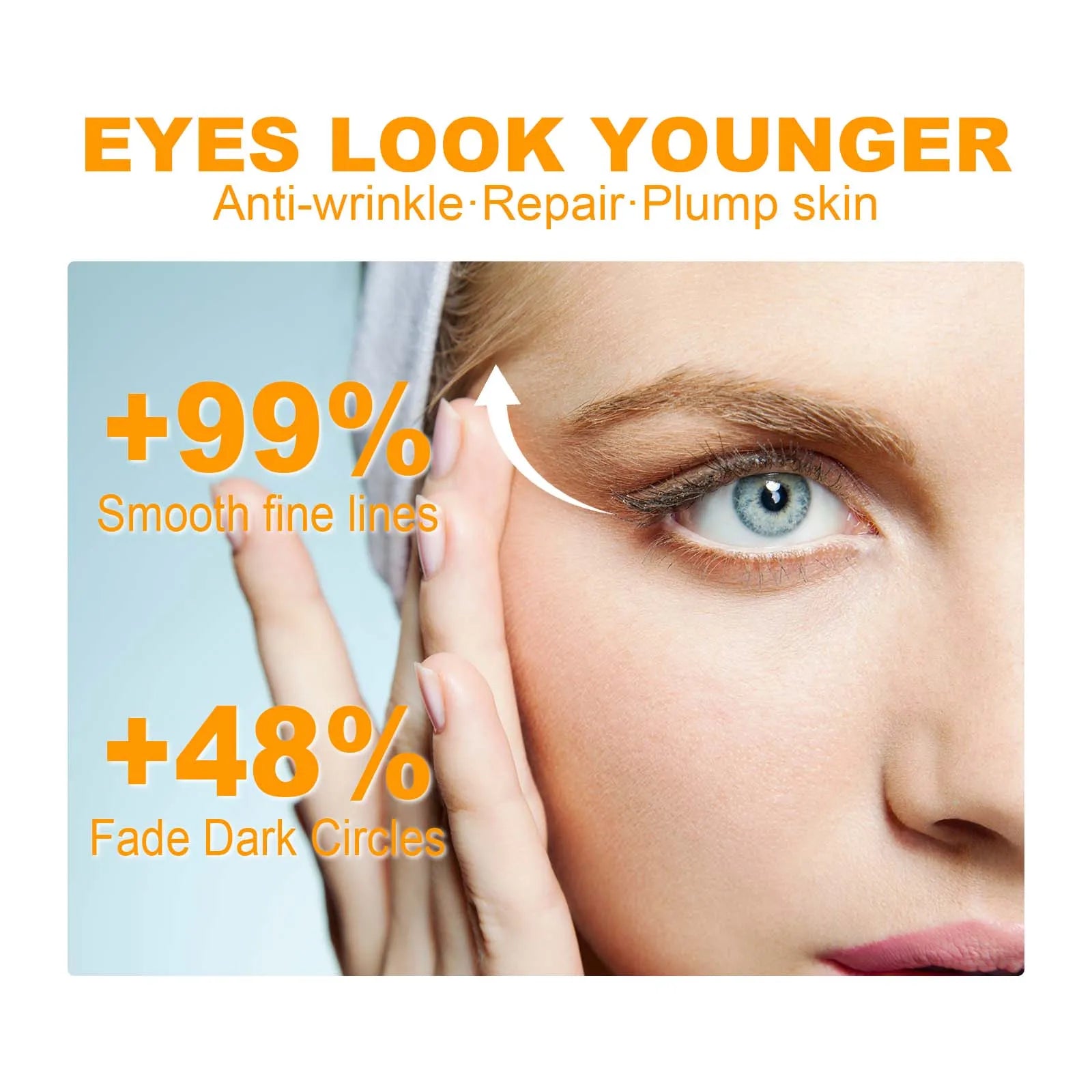 5D Peptide Anti-wrinkle Eye Cream Firming Remove Dark Circles Reduces Fine Lines Crow's Feet Smoothing Nourishing Eye Care Qme