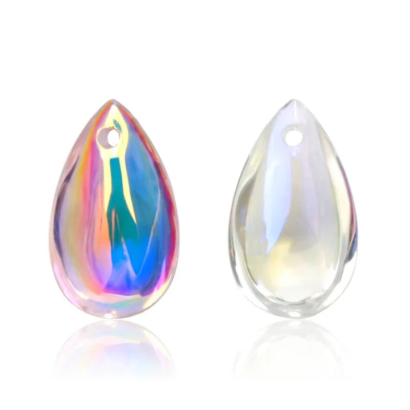 Super Shiny 8x14mm Drop Shape Crystal Beads Austria Glass Drop Beads Spacer Beads for Jewelry DIY Jewelry Accessories 28pcs/lot Qme