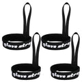 4 Pcs Glove Wrist Strap Anti-Lost Glove Safety Strap Elastic Ski Glove Leash Holder for Camping Skiing Outdoor Activities Qme 4PCS