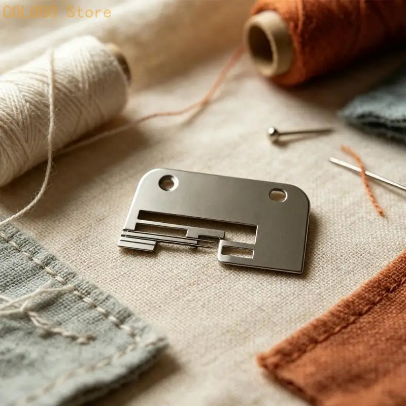 Household Sewing Machine Needle Plate Heavy Duty Metal Replacement Qme