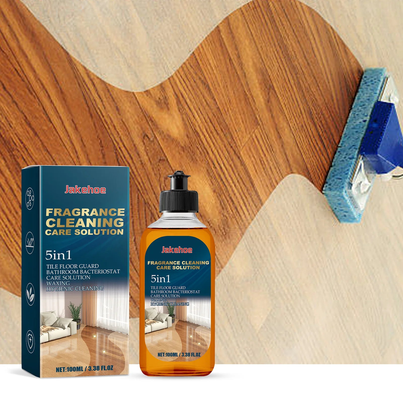 Floor Cleaning Agent Effectively Removing Stains Dust Quick Drying Prevent Slipping Repair Scratch Polishing Tile Cleaner Liquid Qme