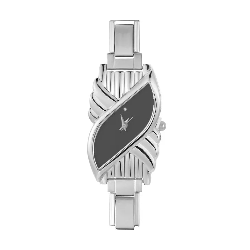 Fashion Women's Stainless Steel Square Triangle DIY Watch Bracelet