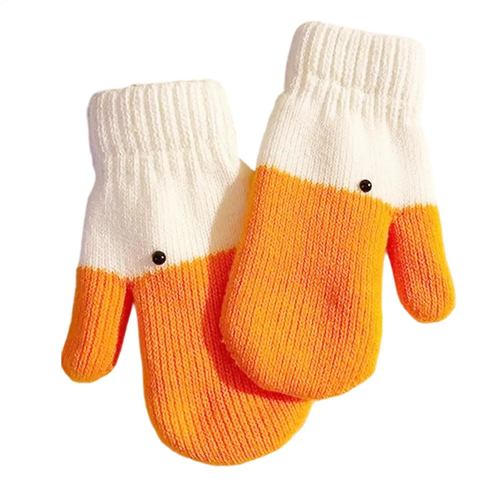 1 pair Cute Gloves Animal Mittens Warm Lining Winter Adorable Cute Animal Mittens For Girl Friend Sport Skiing Men Women Outdoor Qme