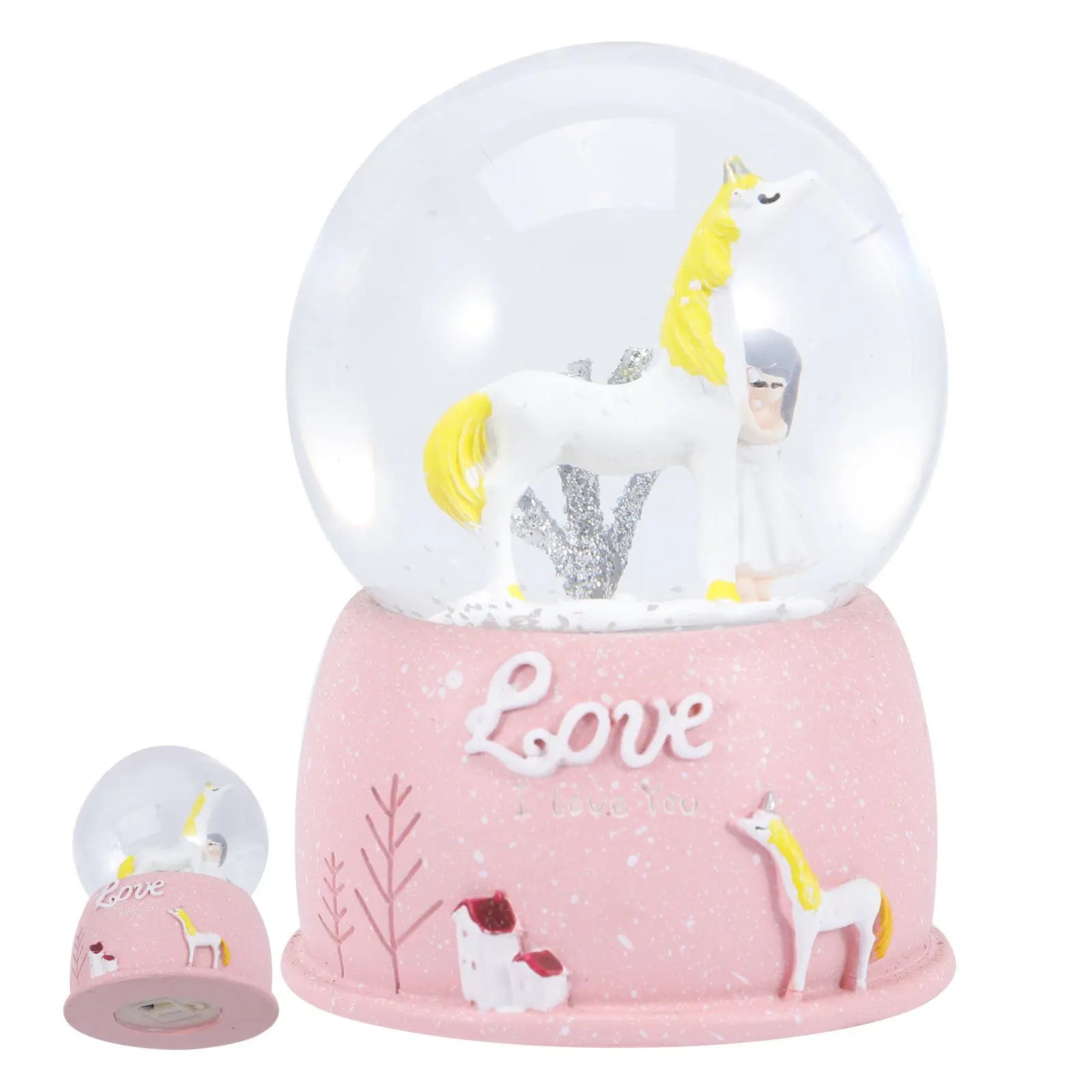 Unicorn Music Box Delicate Musical Box Adornment for Desk Office Decor Home Centerpiece Wedding Birthday Festival Gift Stylish Qme