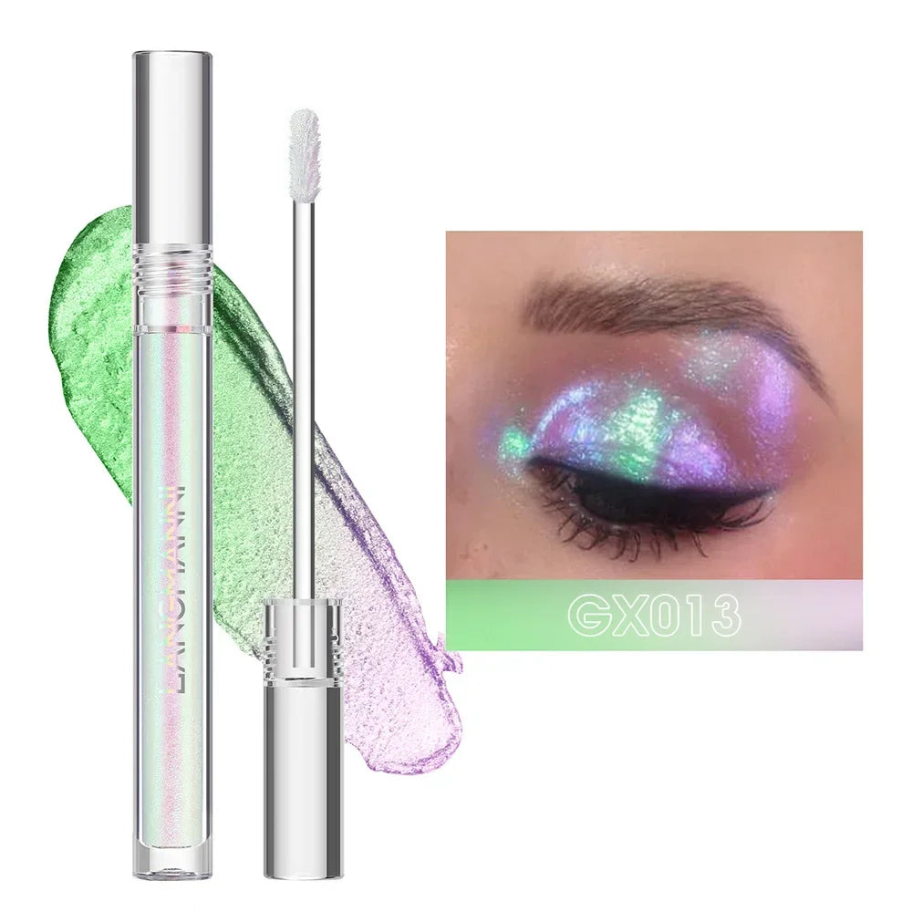 1pc Chameleon Liquid Eyeshadows Shiny Longlasting Eye Shadow Duochrome Eyeshadow Fashion High Quality Make Up Art Women Cosmetic Qme A-13