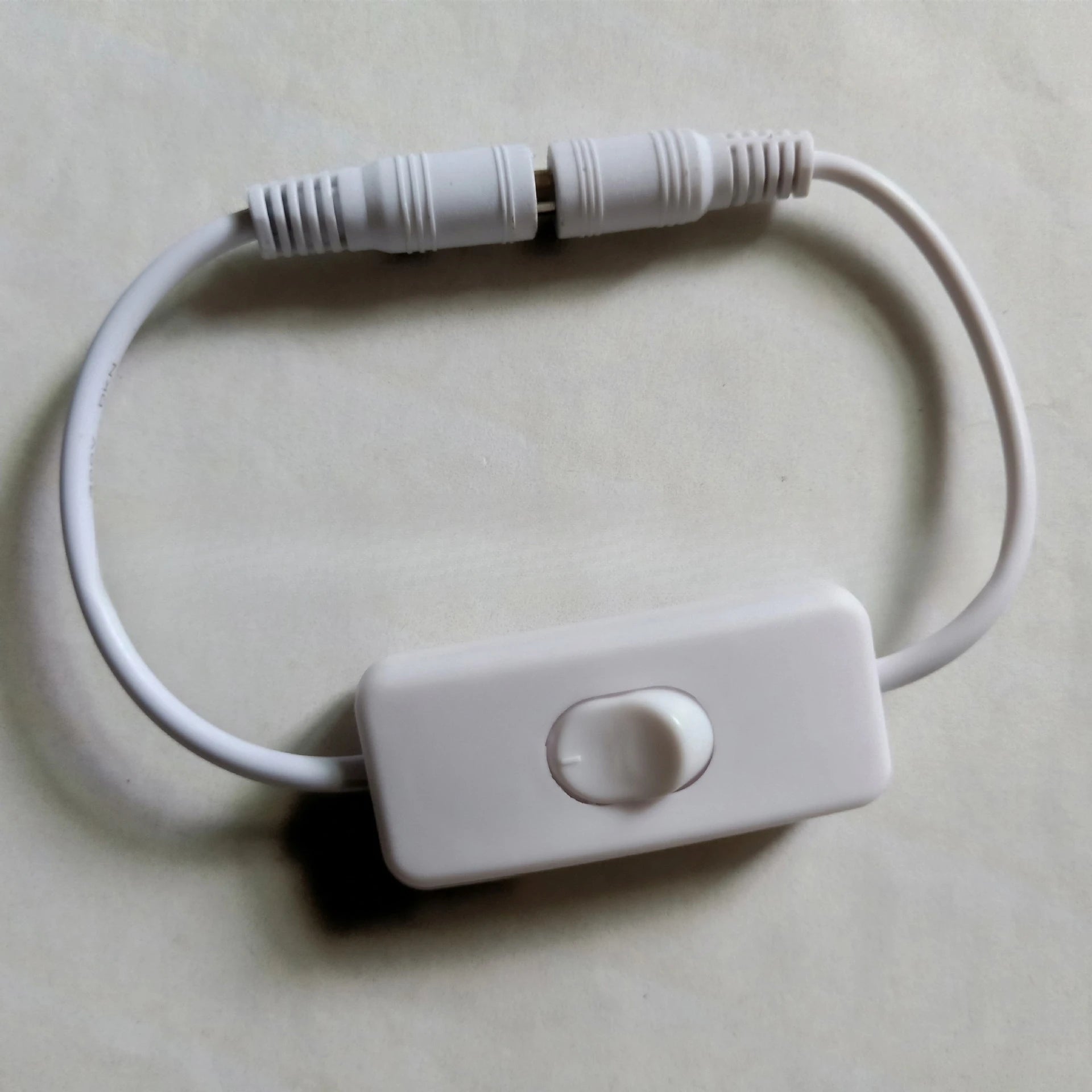 5pcs USB 2.0 Extension Cable Male to Female with On/Off Switch 2A Current for LED Strip Mini 501 Copper Cord Qme 303-DC-White