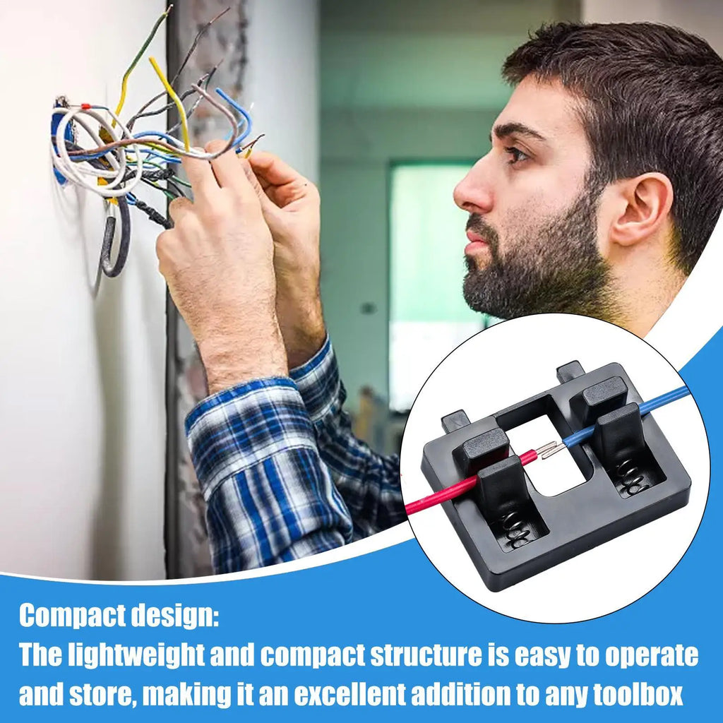 Electric Wire Welding Fixture Portable Compact Multi-functional Qme