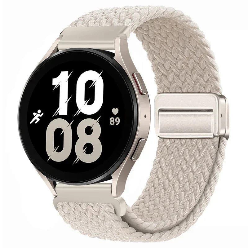 20mm 22mm nylon strap For Huawei watch 4/GT4/2/3 Pro Amazfit GTR 4 Magnetic breathable watchbands For Samsung Galaxy watch 6 5 4 Qme