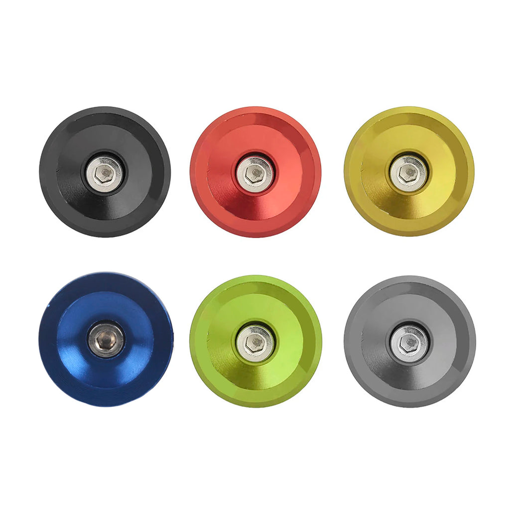 1 Pair Aluminum Alloy Bike Handlebar Handle Grip Bar End Plug Parts Bar End Plugs Handlebar Plugs Bike Bar End Plug Qme