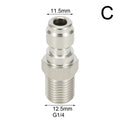 Pressure Washer Connector Coupling Quick Release Adapter 1 4 Male Qme C