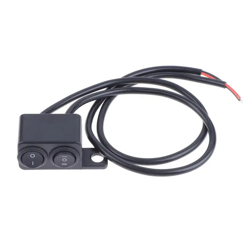 Push Light Off Button Waterproof Switch Motorcycle Switches Connector Qme right OF-OFO
