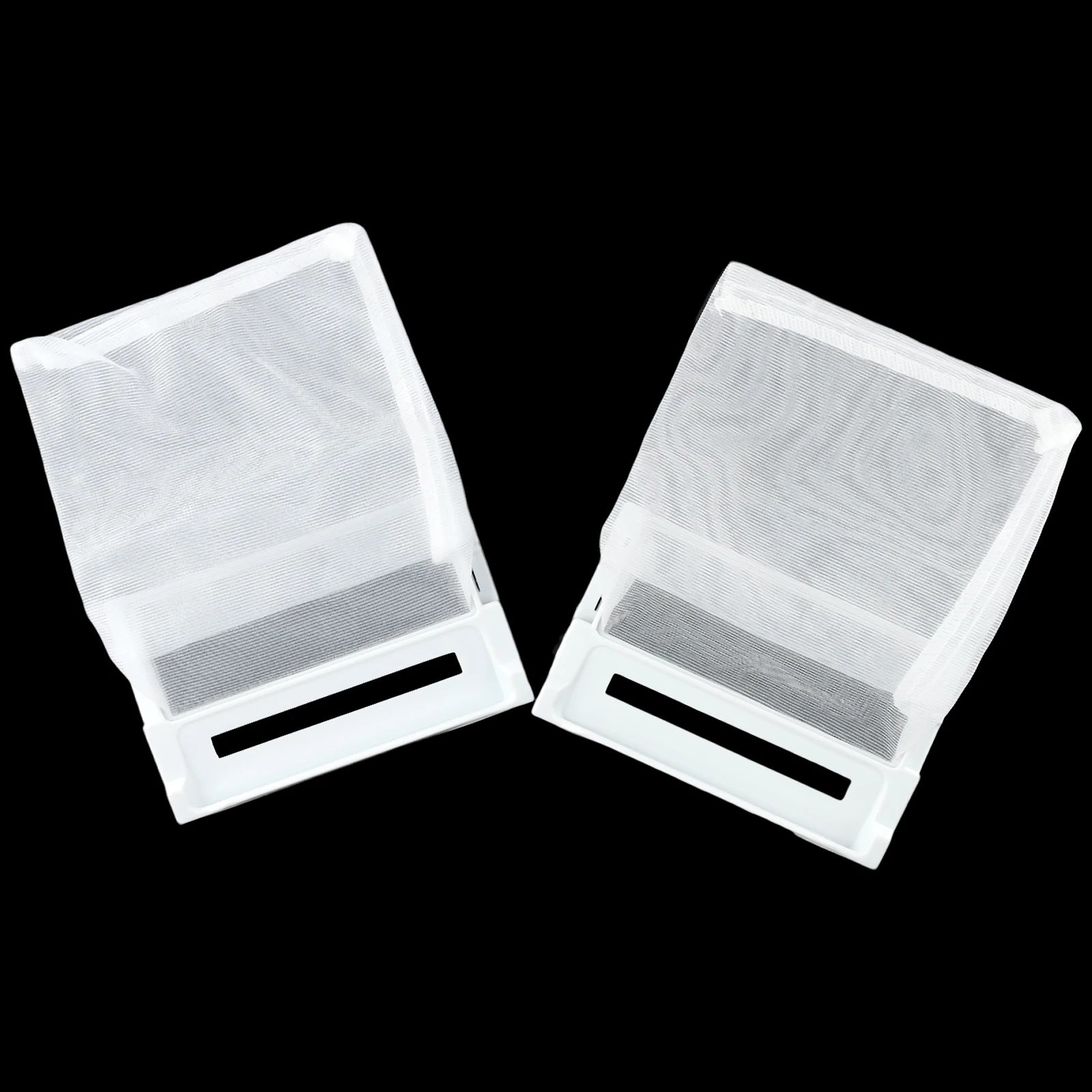 2 Pcs Washing Machine Lint Filter Mesh For Laundry Washer Hair Catcher Mesh Bag WF-750AHP、WF-M95SC、WF-100、WF-100TX Qme