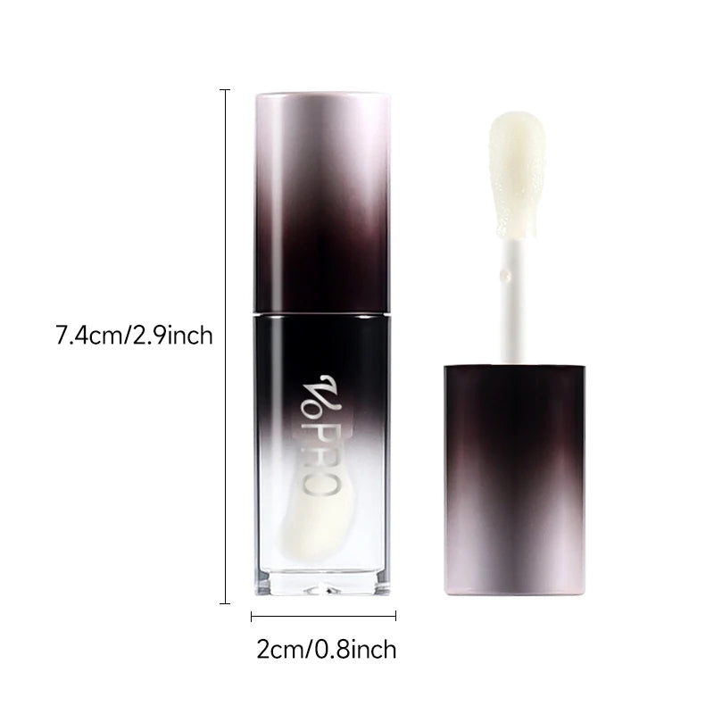 Hydrating Lip Gloss Essence Oil - Vitamin E, Moisturizing & Nourishing Lip Balm, Long-Lasting, Non-Greasy, Soft Hydrated Lips Qme