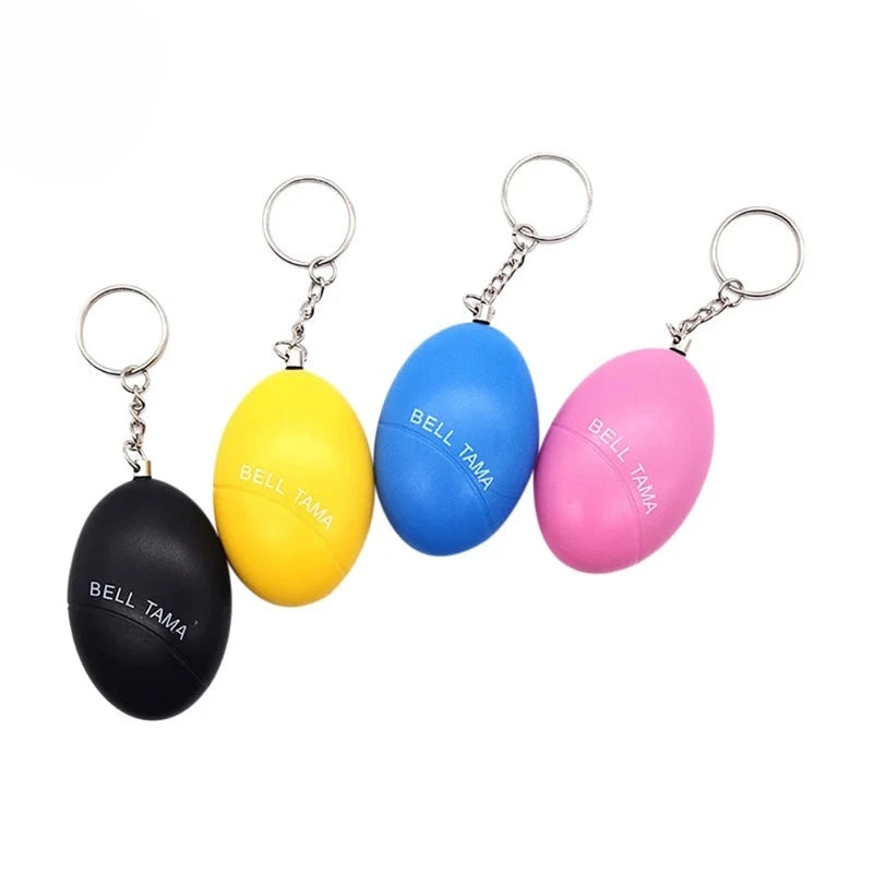 2PCS Personal Alarm Keychain for Women Portable High Decibel Safety Device Anti-Lost Qme