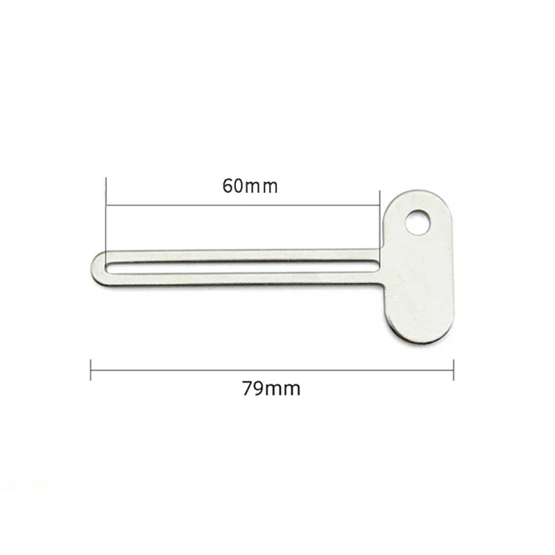 Portable Manual Toothpaste Tube Squeezers Aluminum Alloy No Qme