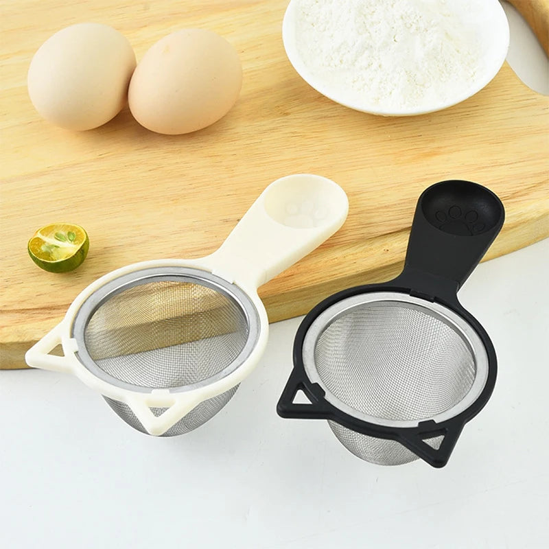 Versatile Stainless Steel Fine Mesh Strainer-Perfect For Coffee,Flour Sift More-Ideal Kitchen Gadget For Cooking And Food Prep. Qme