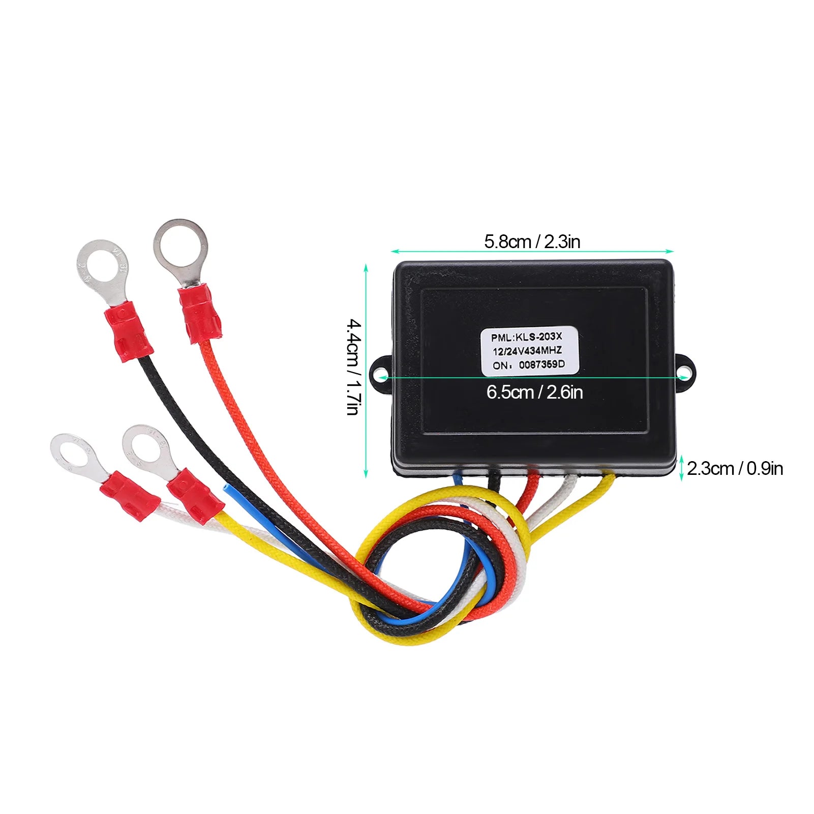 Winch Wireless Remote Control Kit with Receiver 12V 24V for Truck ATV SUV Winch Remote Control Kit Qme