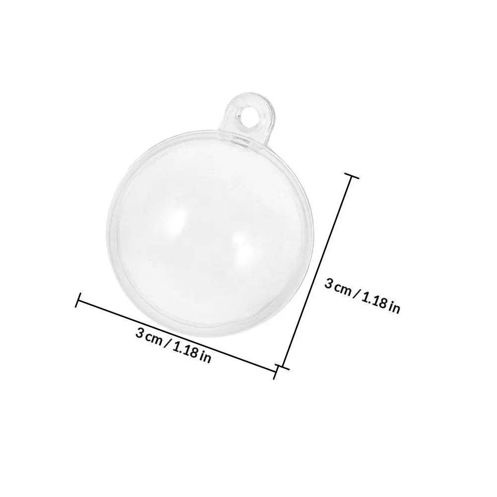 10Pcs Floating Ball Aquarium Accessories Transparent Stable Fish Tank Floating Decorations Bubbler Ornaments 2Cm Qme 3x3cm