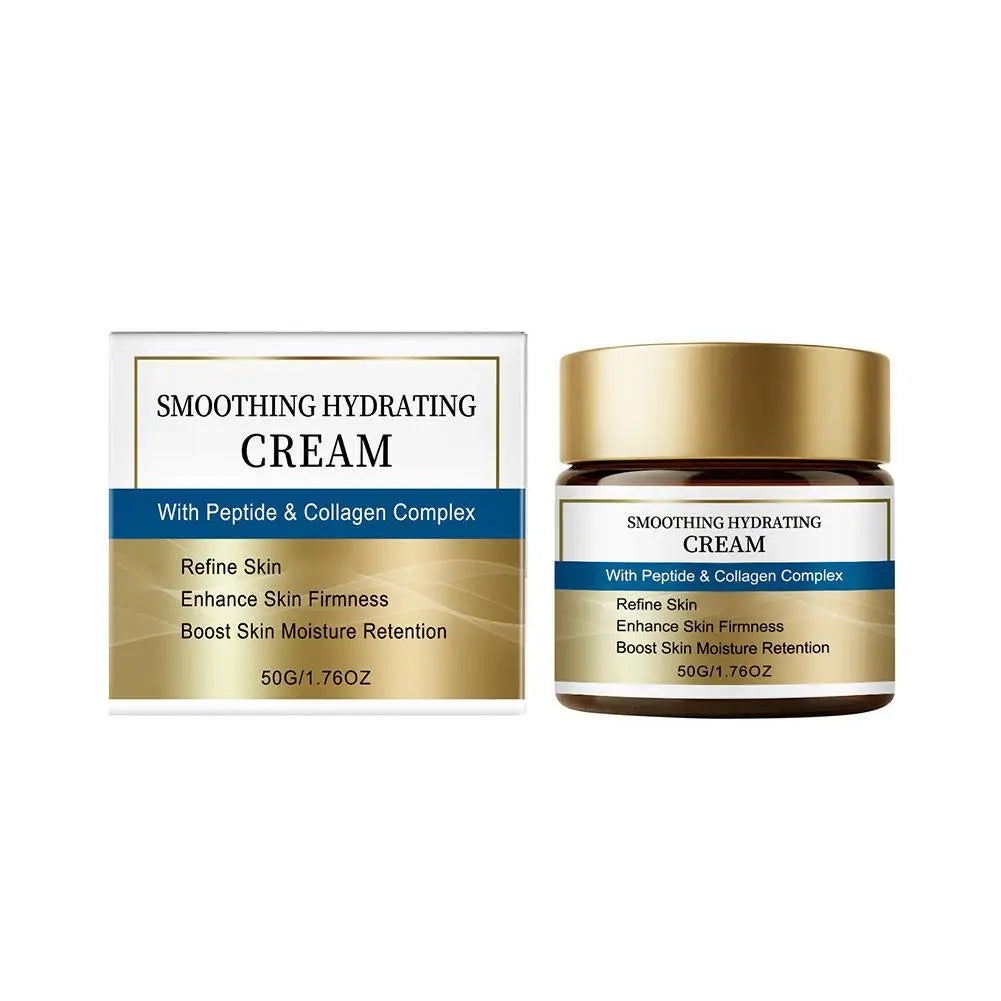 Peptide Collagen Moisturizing Hydrating Nourishes Cream Firming Moisturizer Improves Skin Texture Beauty Care Facial Skin Care Qme WHITE CN