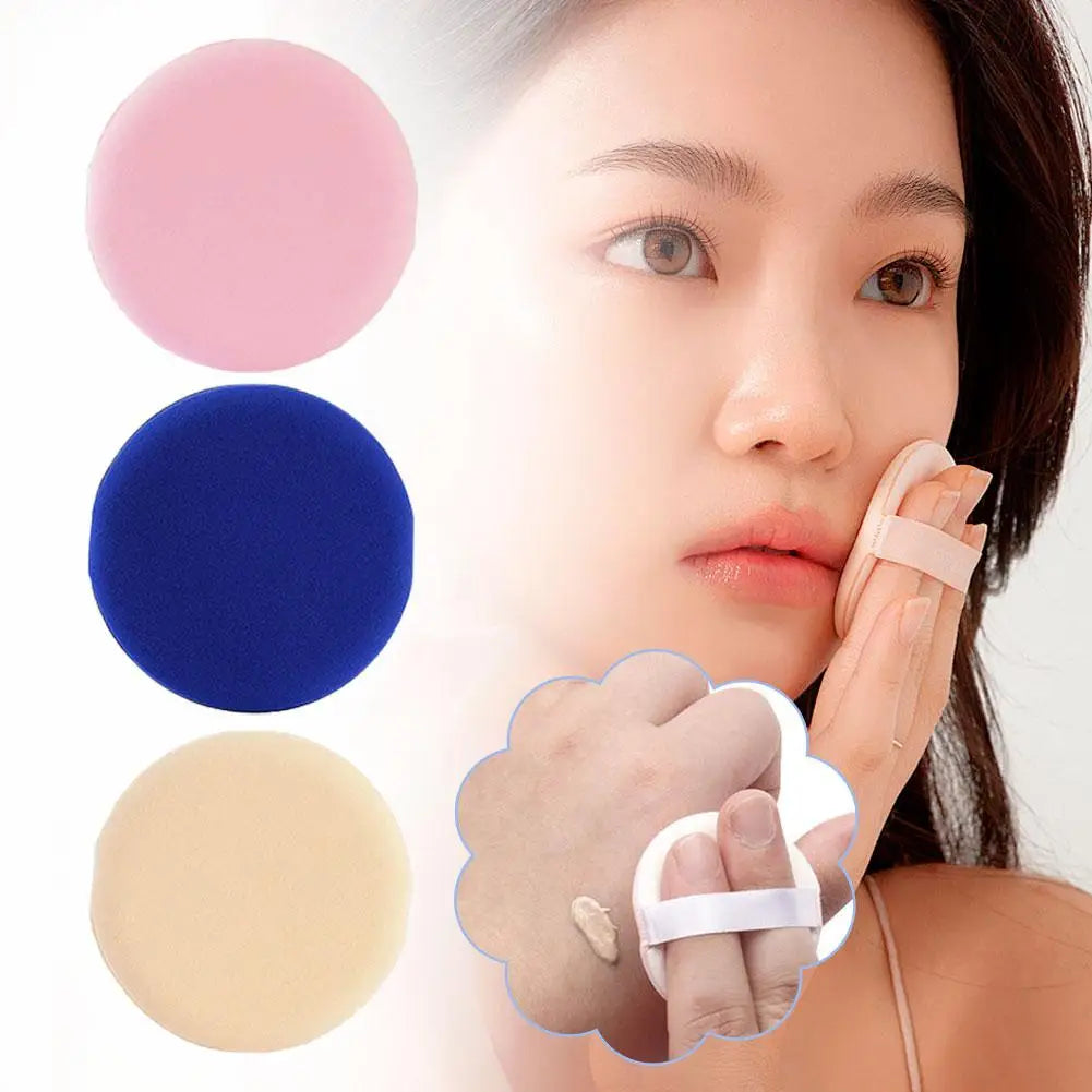 Facial Smooth Wet Dry Make Up Beauty Salon Sponge Reusable Powder Puff Beauty Sponge Multifunctional Tool Cushion N0T1 Qme