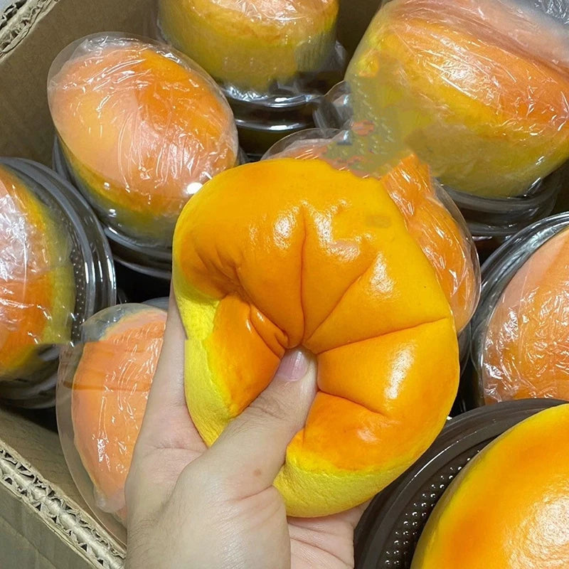 Cheese Cake Squishy Toy Slow Rising Long Bread Rebound Squeeze Stress Qme