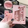 Cherry Hydrating Lip Balm Oil Gege Bear Light Moisturizing Soothing Qme Two piece set GX1095