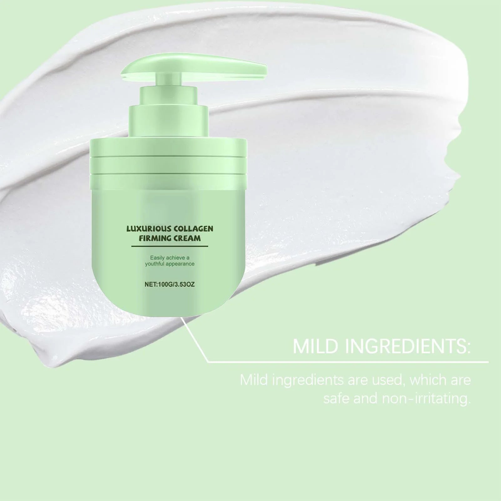 Gentle Lifting Body Cream Natural Mild Hydrating Dry Skin Qme