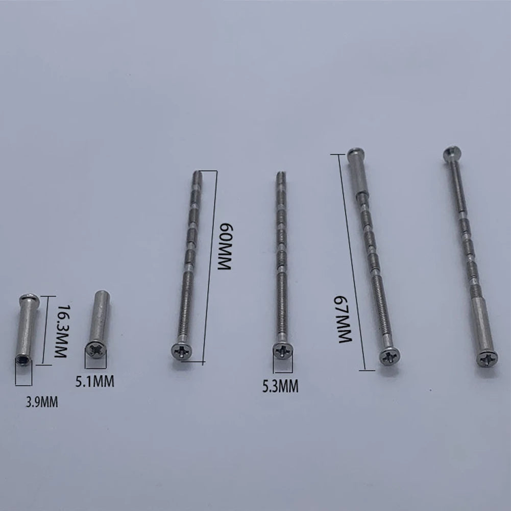For Eophmi For M3 Door Handle Fixing Screws, 25 Pieces Door Handle Bolt Fixings For Door Handle For Cabinet Drawers Qme
