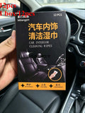 Specialized cleaning wipes for car interiors, gentle formula, does not damage leather or plastic, quickly removes dust. Qme 12pcs