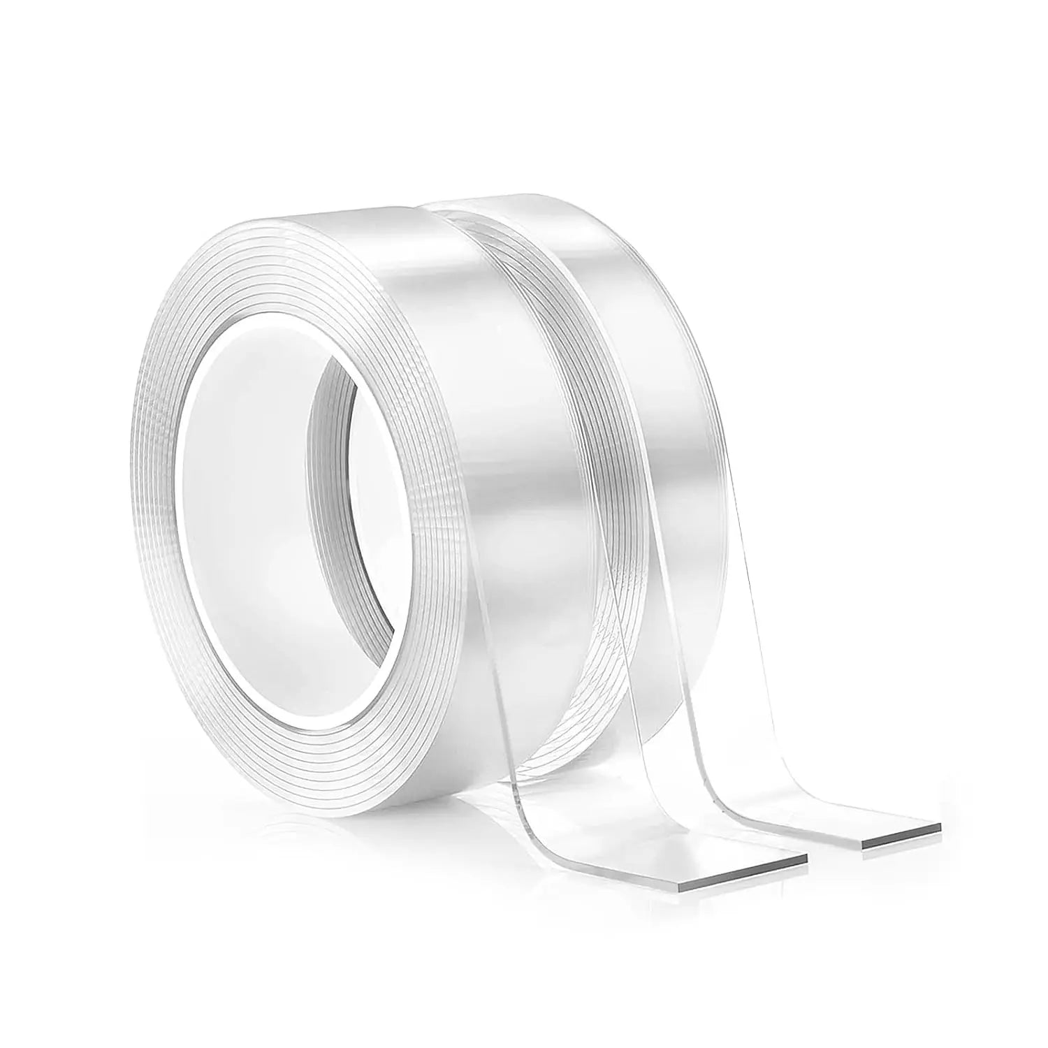 Transparent Double Sided Tape Nano Tape Mounting Tape Strong Adhesive Strips Sticky Multipurpose Removable Household Qme