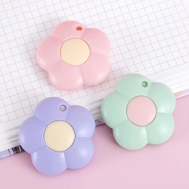 1-3pcs Cuter Mini Flowers Utility Knife Box Knife Paper Cutter Letter Opener Art Paper Cutter Kawaii Stationery Qme 1pink 1purpe 1green