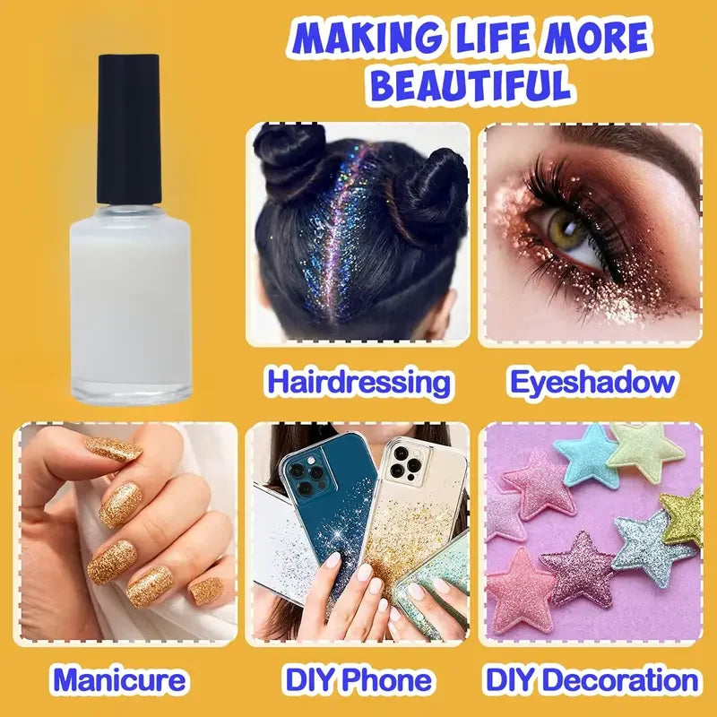3-Pack Liquid Body Paint Glue Adhesive Multifunctional Waterproof Qme