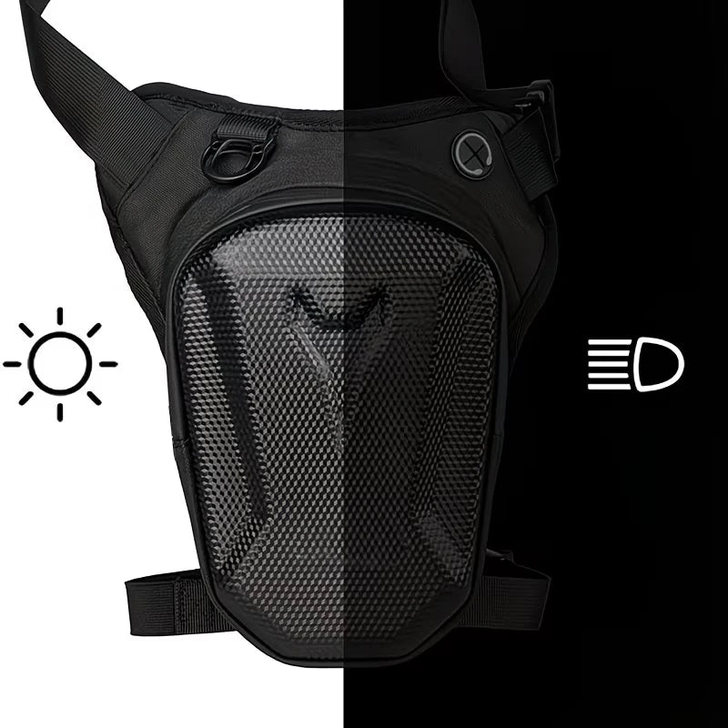 Motorcycle Cycling Thigh Waterproof Tactical Leg Bag Outdoor Qme