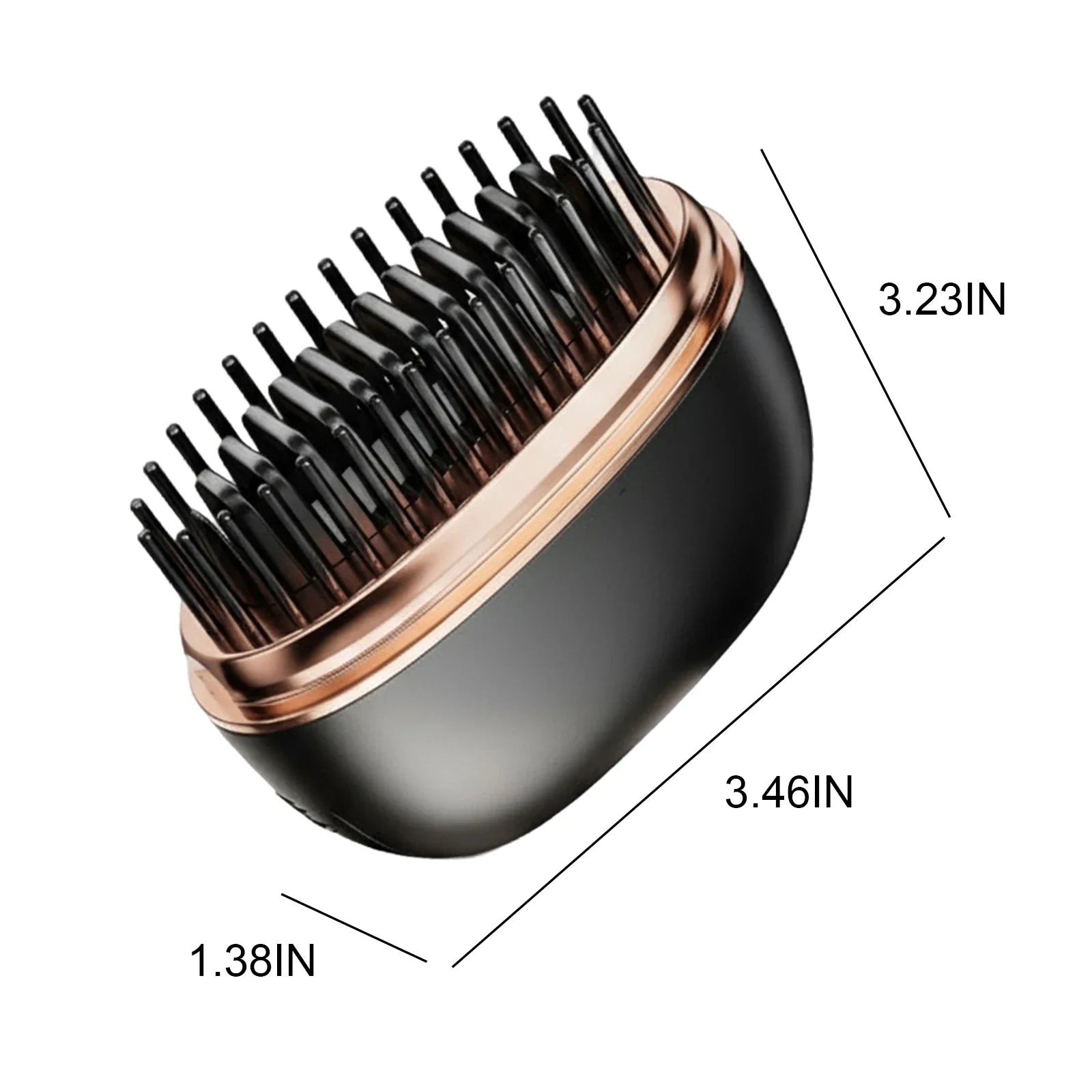 Mini Fast Heating Hot Comb Rechargeable Hair Straightening Comb with 3 Temp Settings Cordless Hair Straightening Brush for Women Qme