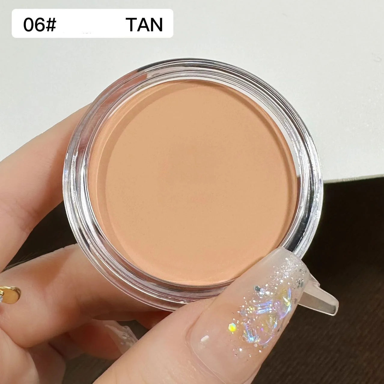 Cool Story Concealer Liquid Waterproof Black Eyes Spot Tattoo Scar Qme 6-TAN