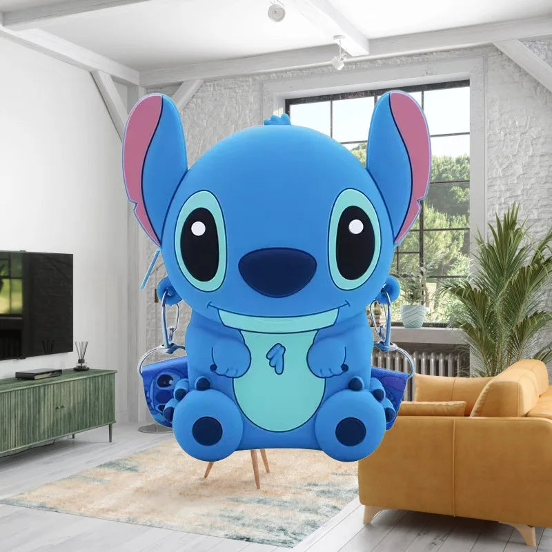 Stitch Cartoon Coin Purse Cute Instagram-style Fashion Bag Students Qme 32Large