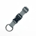 1PCS Backbin Belt Buckle Luggage Band Multifunctional Backpack Nylon Hanging Buckle Portable Suitcase Hook Hanging Buckle Qme Gray