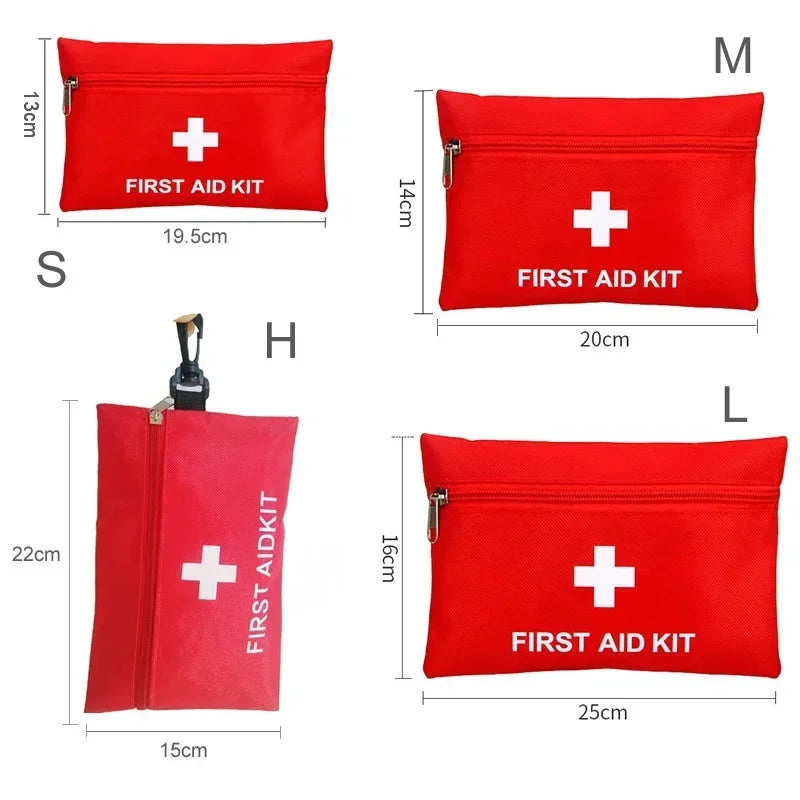 Emergency Medical Treatment For Family Or Travel, 14 Items/Set Portable Outdoor Waterproof First Aid Kit Qme