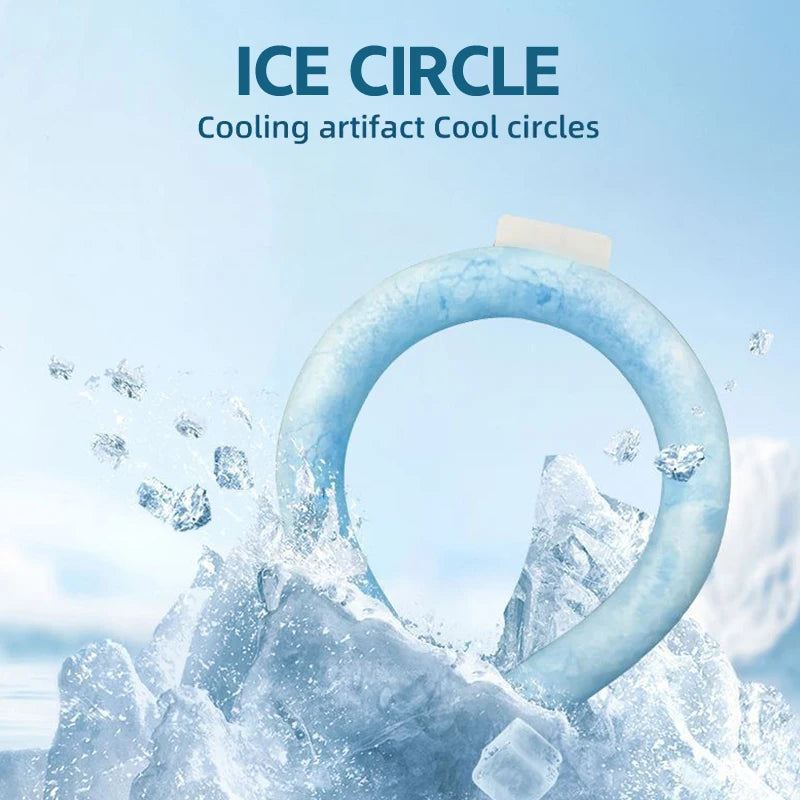 Outdoor Summer Neck Cooler Camping Climbing Cooling Ring Tool Hiking Qme