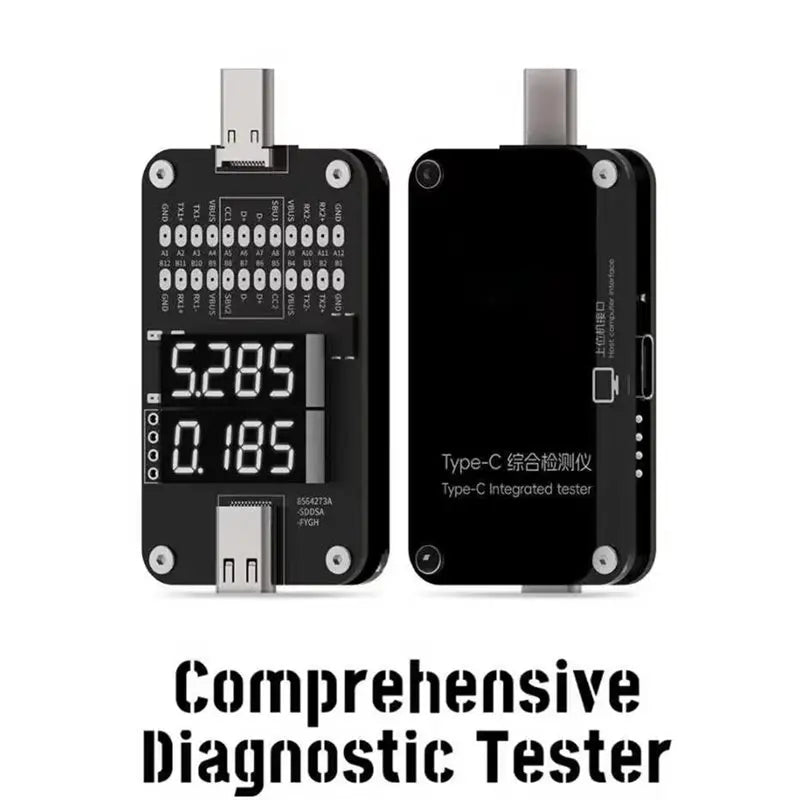 A02F-Real-Time Fault Location Detection Tool For Mobile Phone Tablet Repair PW32 Type-C Diagnostic Tester Charging Functionality Qme
