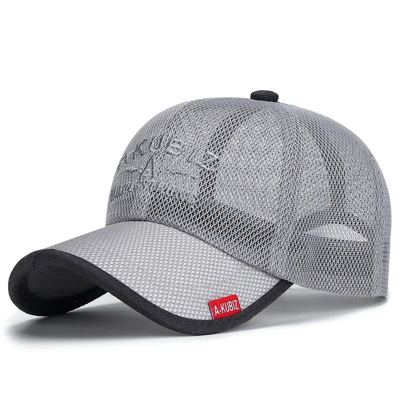 Dry Running Baseball Summer Mesh 8 Colors Gorras Cap Cap Visor Mens Hat Sport Cool Fashion 2023 Hot Quick Outdoor Popular New Qme GY