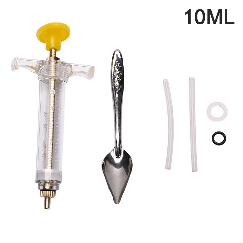 Parrot Feeding Syringe Hose Parrots Bird Feeders Qme 10ML